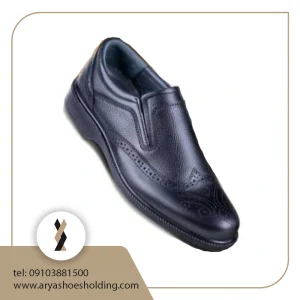کفش چرمی مردانه هشترک پلاس
