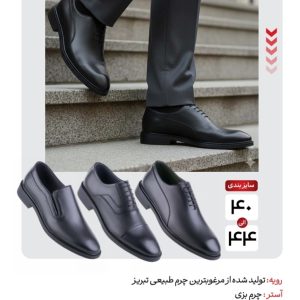 کفش مردانه مجلسی هرا
